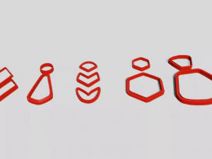 polimer kil kesiciler-paket 3D Baskı Modeli