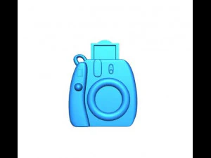 Camera keychain 3D Model