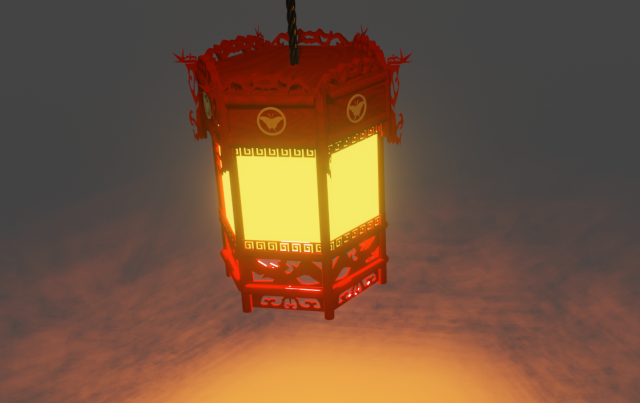 lamp japan 3D Model .c4d .max .obj .3ds .fbx .stl .blend 