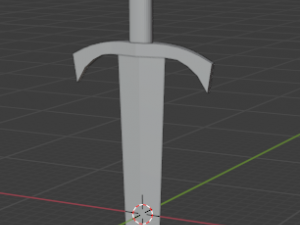the dagger Model 3D