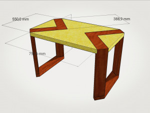 coffee table 3D Модель