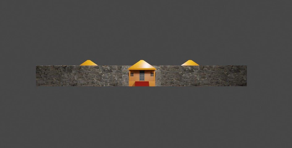 low poly house 3D Model .c4d .max .obj .3ds .fbx .stl .blend 