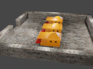 low poly house 3D Model