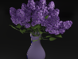 bouquet of lilac Modèle 3D