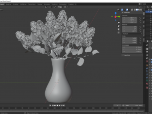 bouquet of lilac Modèle 3D