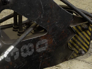 martello pneumatico Modello 3D