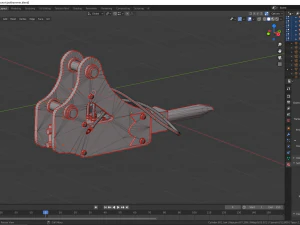 martello pneumatico Modello 3D