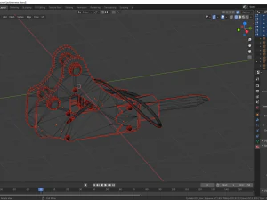 martello pneumatico Modello 3D