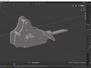 jackhammer 3D-Modell