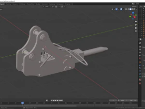 martello pneumatico Modello 3D