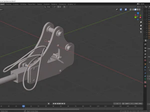 martello pneumatico Modello 3D