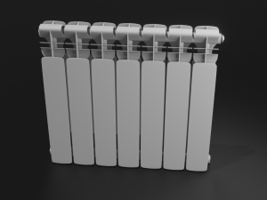 radiator 3D मॉडल