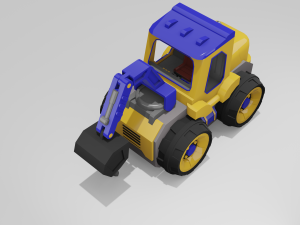 tractorjackhammer 3D 模型
