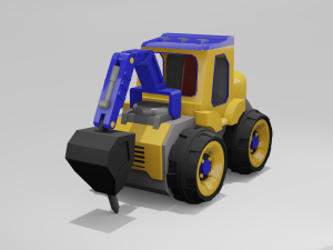 tractorjackhammer 3D 模型