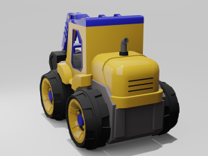 tractorjackhammer 3D 模型