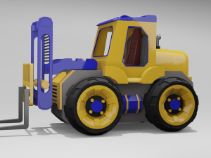 forklift 3Dモデル
