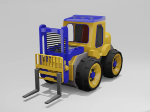 empilhadeira Modelo 3D