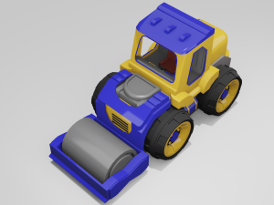 asphaltpaver Modelo 3D