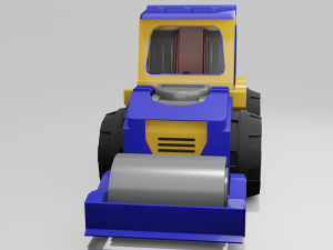 asphaltpaver Modelo 3D