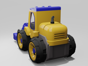 asphaltpaver Modelo 3D