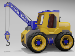 liftingcrane 3D-Modell