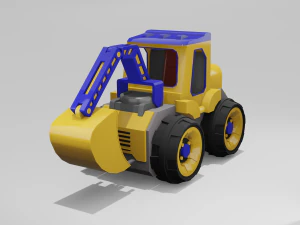 excavator 3D Model