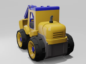 excavator 3D Model