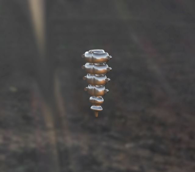 Rattlesnake Pendant 3D print Model 3D 打印模型 .c4d .max .obj .3ds .fbx .stl .blend 