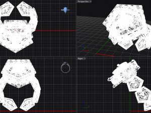 Jester Gold Ring 3D 3D 打印模型