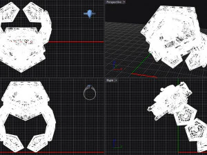 Jester Gold Ring 3D 3D Print Model