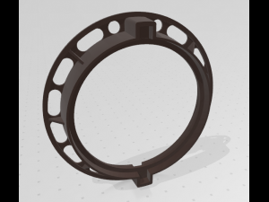 manhole cover 3D Model