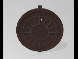manhole cover 3D Model