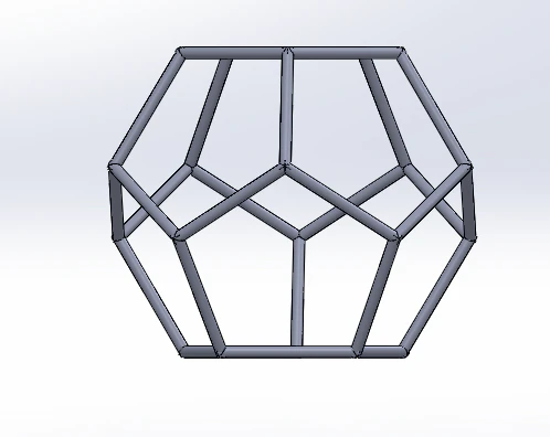 pentagon sphere 3D Model .c4d .max .obj .3ds .fbx .stl .blend 