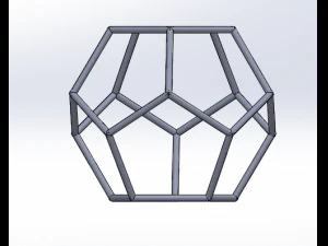 esfera del pent&aacute;gono Modelo 3D