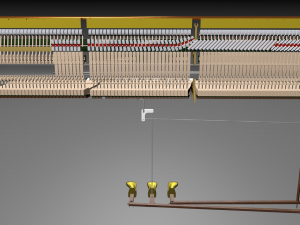 upright piano 3D Модель