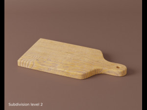 cutting board Modelo 3D
