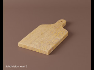 cutting board Modelo 3D