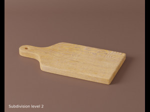 cutting board Modelo 3D
