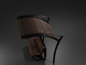 bench Model 3D