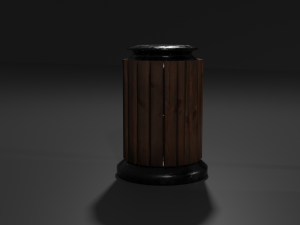 bench Model 3D