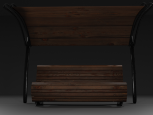 bench Model 3D