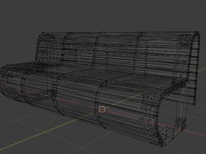 bench Model 3D