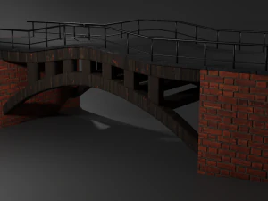міст 3D Модель
