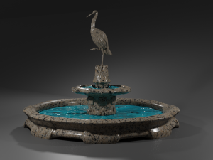 fountain 3D Model