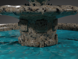 fountain Modelo 3D