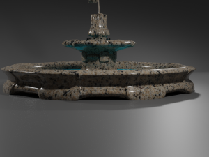 fountain Modelo 3D