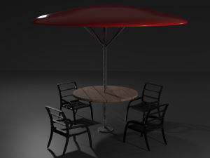 tables Model 3D