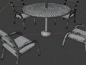 tables Model 3D