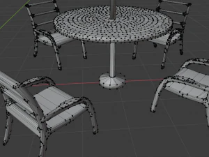 tables 3D Model