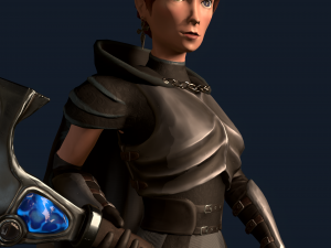Afelia 3d character 3D 模型